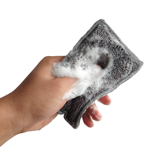 BURETE CURĂȚARE PIELE SCRUB PAD